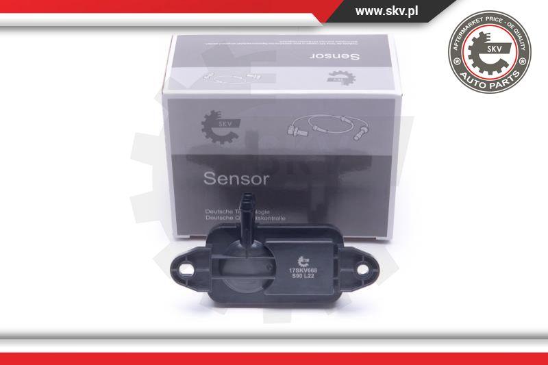 Esen SKV 17SKV668 - Sensor, exhaust pressure onlydrive.pro