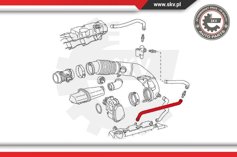 Esen SKV 31SKV119 - Масляный шланг onlydrive.pro