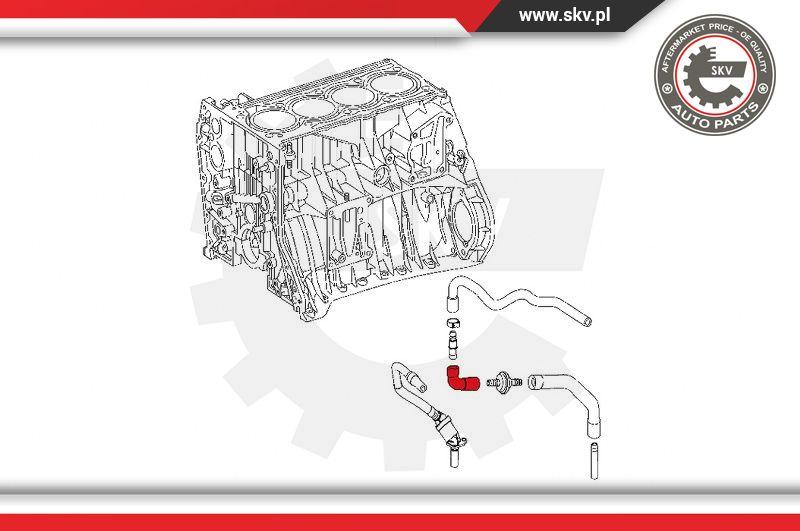 Esen SKV 31SKV130 - Oil Hose onlydrive.pro