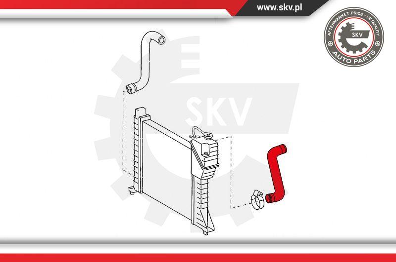 Esen SKV 24SKV343 - Шланг радиатора onlydrive.pro