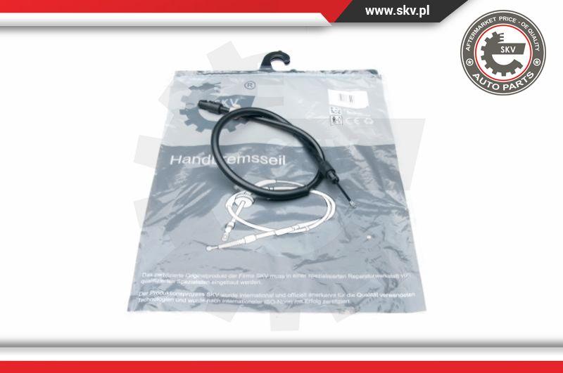 Esen SKV 25SKV896 - Cable, parking brake onlydrive.pro