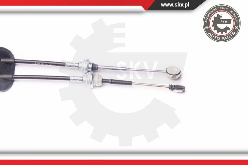 Esen SKV 27SKV057 - Cable, tip, manual transmission onlydrive.pro