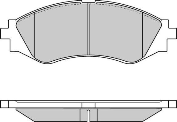 Chevrolet 94566889 - Brake Pad Set, disc brake onlydrive.pro