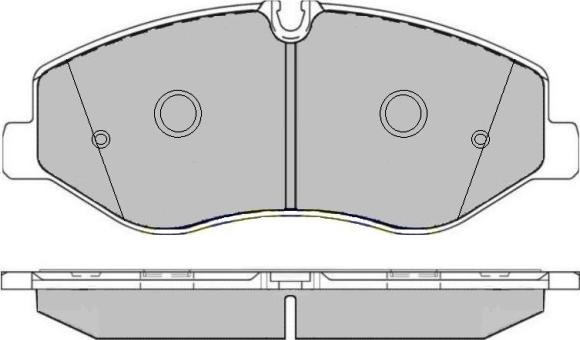 Mercedes-Benz A447 420 6600 - Brake Pad Set, disc brake onlydrive.pro