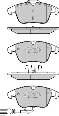 VW 5N0698151D - Brake Pad Set, disc brake onlydrive.pro