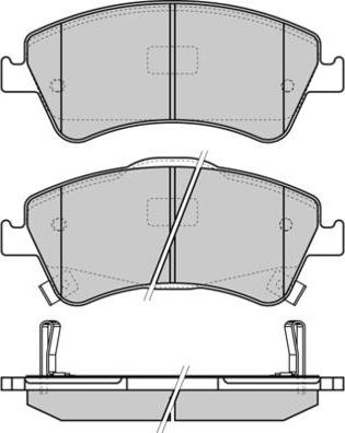 Ferodo FSL4047 - Brake Pad Set, disc brake onlydrive.pro