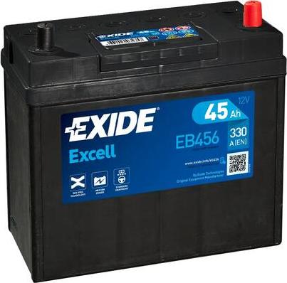 Exide EB456 - Startera akumulatoru baterija onlydrive.pro