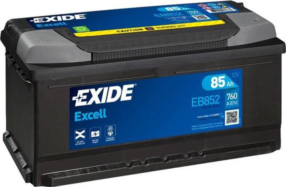 Exide EB852 - Starterio akumuliatorius onlydrive.pro