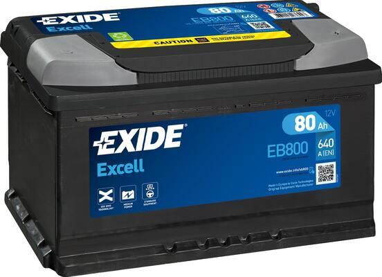 Exide EB800 - Starter Battery onlydrive.pro