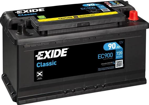 Exide EC900 - Starter Battery onlydrive.pro