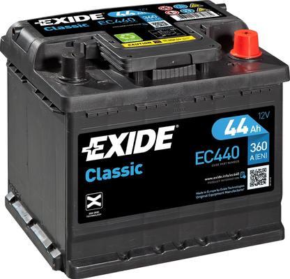 Exide EC440 - Käynnistysakku onlydrive.pro