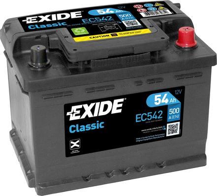 Exide EC542 - Starter Battery onlydrive.pro
