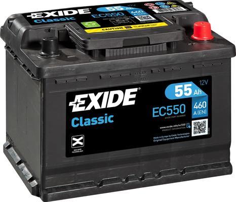 Exide EC550 - Starter Battery onlydrive.pro
