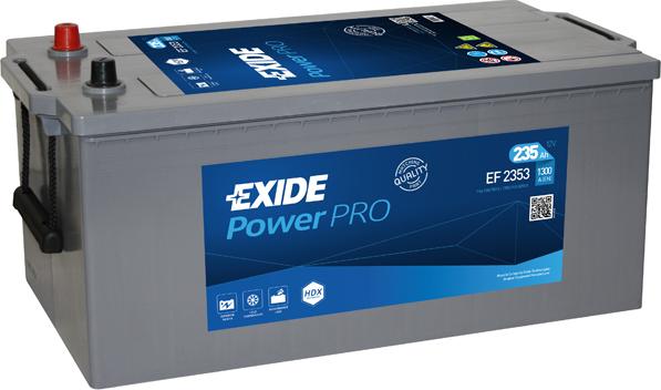 Exide EF2353 - Starter Battery onlydrive.pro