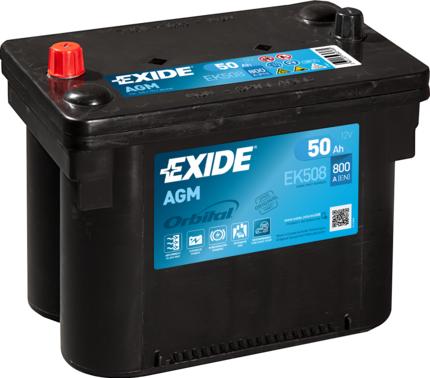 Exide EK508 - Starter Battery onlydrive.pro