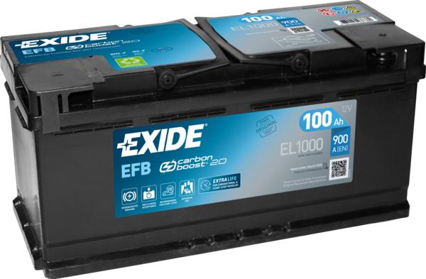 Exide EL1000 - Käynnistysakku onlydrive.pro