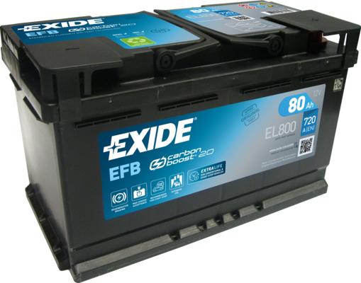 Exide EL800 - Starter Battery onlydrive.pro