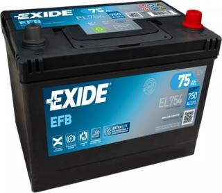 Exide EL754 - Käynnistysakku onlydrive.pro