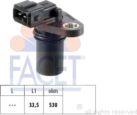 FACET 9.0189 - Sensor, RPM onlydrive.pro