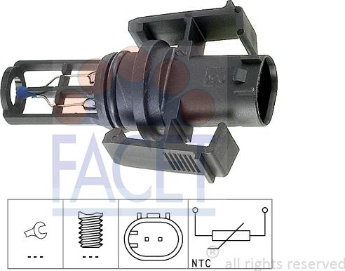 FACET 10.4014 - Sensor, intake air temperature onlydrive.pro