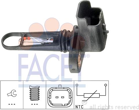 FACET 10.4021 - Siuntimo blokas, įsiurbiamo oro temperatūra onlydrive.pro