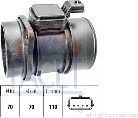 FACET 10.1454 - Air Mass Sensor onlydrive.pro