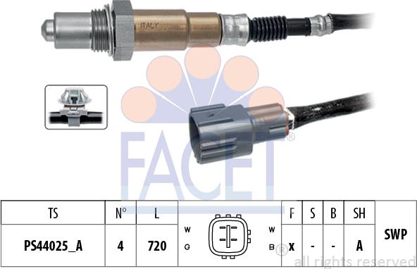 FACET 10.8600 - Oxygen, Lambda Sensor onlydrive.pro