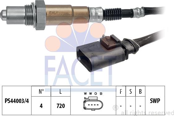 FACET 10.8056 - Oxygen, Lambda Sensor onlydrive.pro