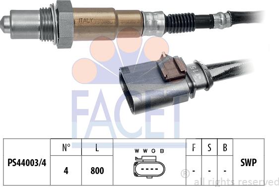 FACET 10.8199 - Oxygen, Lambda Sensor onlydrive.pro