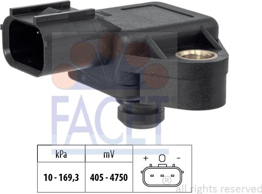 FACET 10.3209 - Air Pressure Sensor, height adaptation onlydrive.pro