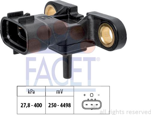 FACET 10.3214 - Air Pressure Sensor, height adaptation onlydrive.pro