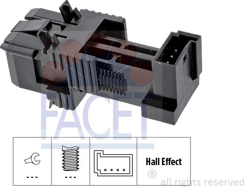 FACET 7.1215 - Brake Light Switch / Clutch onlydrive.pro