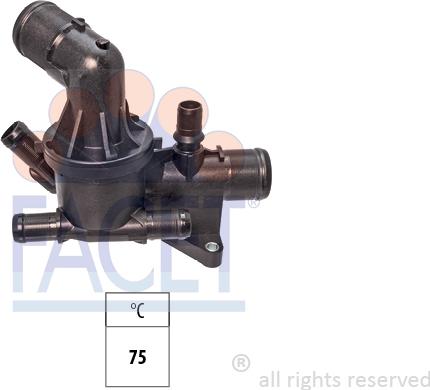 FACET 7.8976 - Coolant thermostat / housing onlydrive.pro