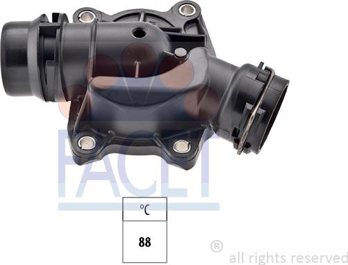 FACET 7.8429 - Coolant thermostat / housing onlydrive.pro