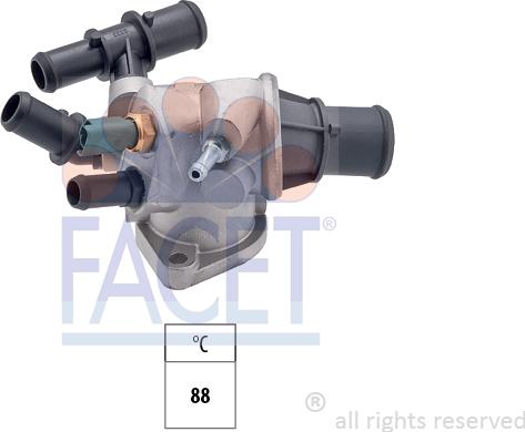 FACET 7.8585 - Coolant thermostat / housing onlydrive.pro