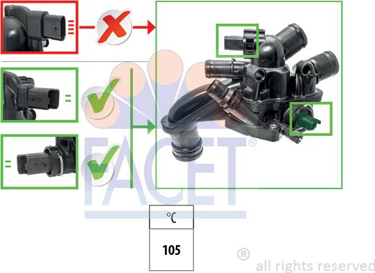 FACET 7.8866 - Termostaat,Jahutusvedelik onlydrive.pro