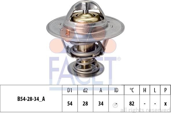 FACET 7.8218S - Coolant thermostat / housing onlydrive.pro