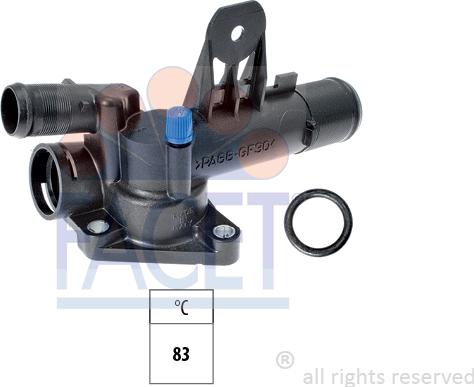 FACET 7.8710S - Coolant thermostat / housing onlydrive.pro