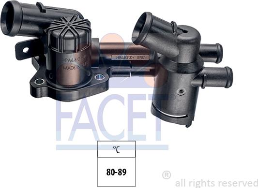 FACET 7.8773 - Termostatas, aušinimo skystis onlydrive.pro