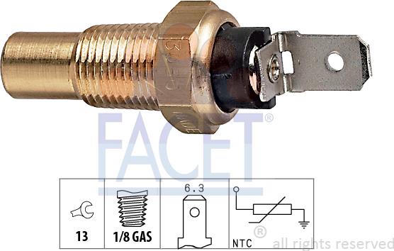 FACET 7.3080 - Andur,Jahutusvedeliku temp. onlydrive.pro