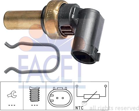 FACET 7.3300 - Devējs, Eļļas temperatūra onlydrive.pro