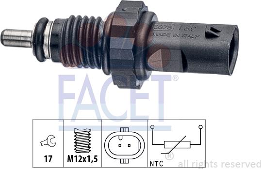 FACET 7.3378 - Siuntimo blokas, alyvos temperatūra onlydrive.pro