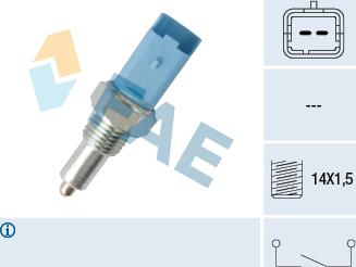 FAE 40999 - Switch, reverse light onlydrive.pro