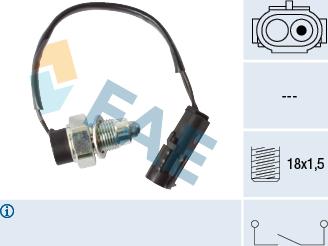 FAE 40915 - Switch, reverse light onlydrive.pro