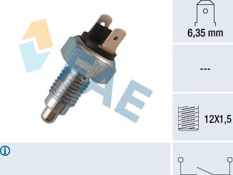 FAE 40300 - Kytkin, peruutusvalo onlydrive.pro