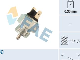 FAE 40310 - Switch, reverse light onlydrive.pro