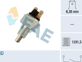 FAE 40370 - Switch, reverse light onlydrive.pro