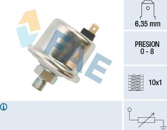 FAE 14500 - Sender Unit, oil pressure onlydrive.pro