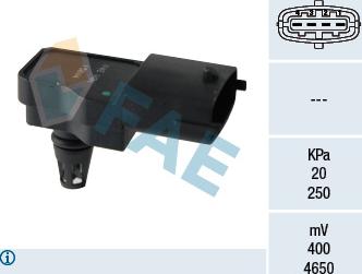 FAE 15044 - Sensor, boost pressure onlydrive.pro