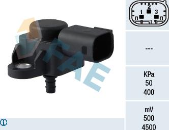 FAE 15089 - Sensor, intake manifold pressure onlydrive.pro